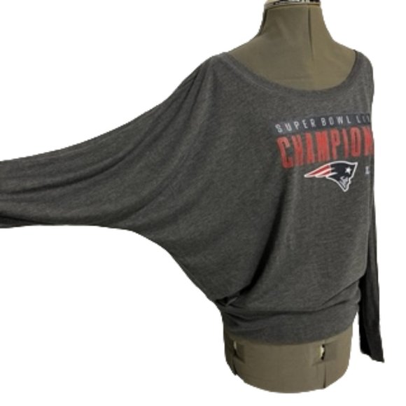 LET LOOSE By RNL New England Patriots Super Bowl LIII Champions T-Shirt NWT - Picture 2 of 16